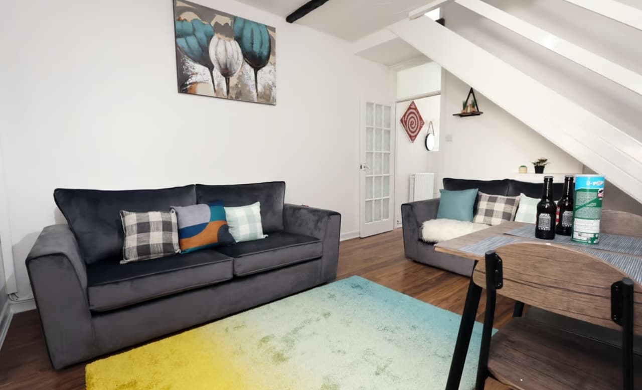A well-presented rental property interior
